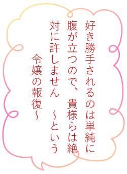 好き勝手されるのは単純に腹が立つので、貴様らは絶対に許しません　～という令嬢の報復～