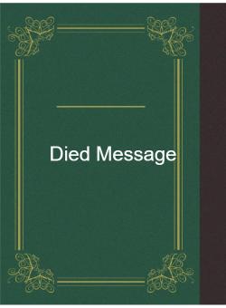 Died Message