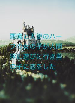 悪魔と天使のハーフの女の子が人間界に遊びに行き男の子に恋をした