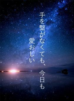 手を繋がなくても、今日も愛おしい
