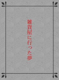 雑貨屋に行った夢