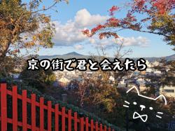 京の街で君と会えたら
