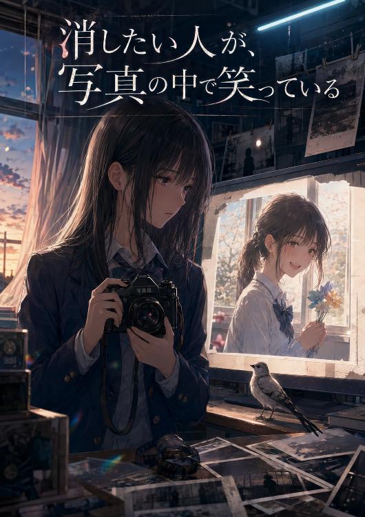 消したい人が、写真の中で笑っている