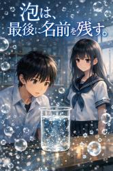 泡は、最後に名前を残す。