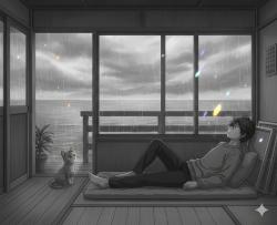 灰色の世界で、君と