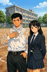 学校の校庭