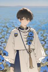 青い花の里の物語〜因習村と半陰陽の少年の真実〜