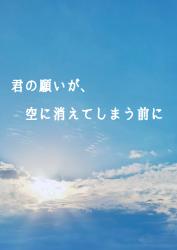 君の願いが、空に消えてしまう前に