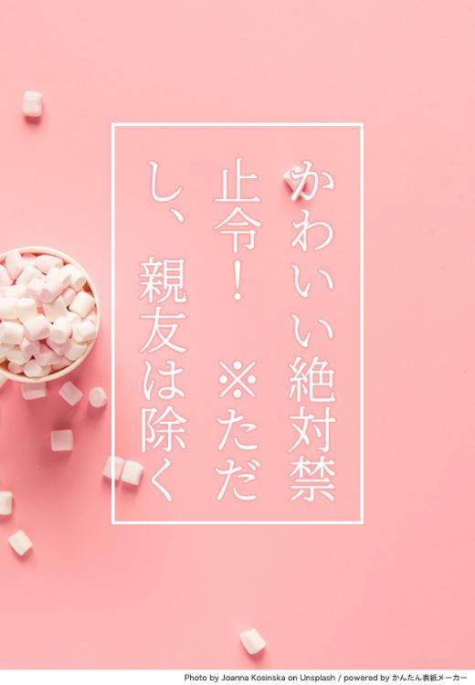 かわいい絶対禁止令! ※ただし、親友は除く