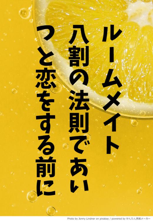 ルームメイト　八割の法則であいつと恋をする前に