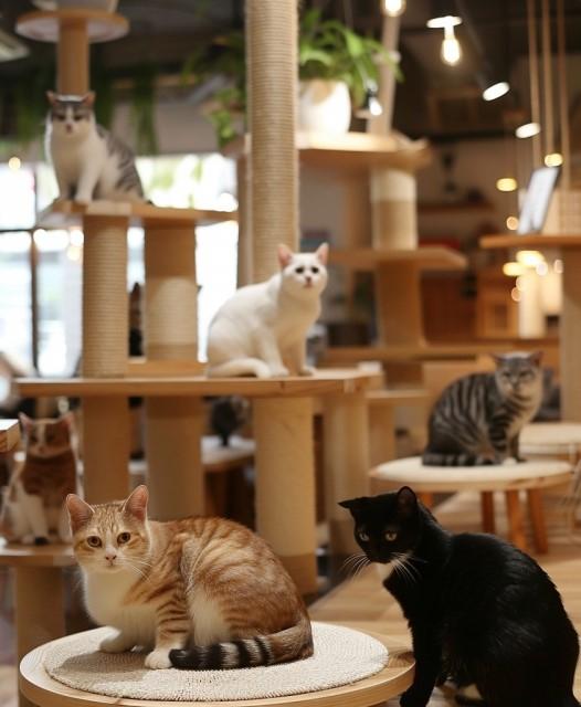 猫カフェ店員と不器用な恋