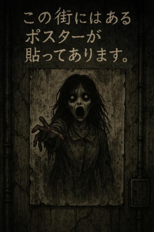 この街には、あるポスターが貼ってあります。