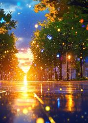 三角形のパラレルライン