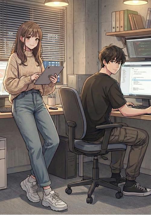 Webデザイナーのわたしと、ハッカーの彼！