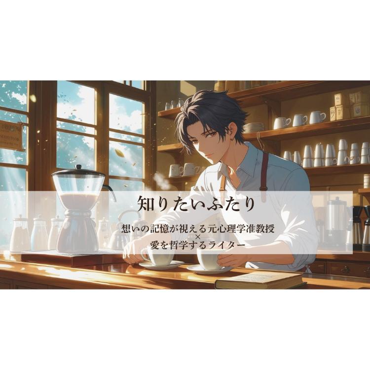 知りたいふたり～想いの記憶が視える元心理学准教授×愛を哲学するライター～