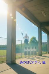 あの日ピロティ、風