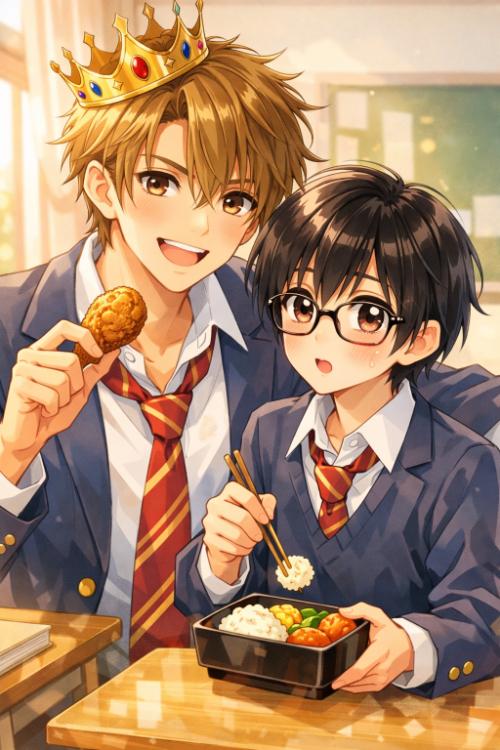 学校一のモテ男子が、なぜか俺にだけ甘えてくる ──イケメン甘えん坊男子×保護者系眼鏡男子の学園BL