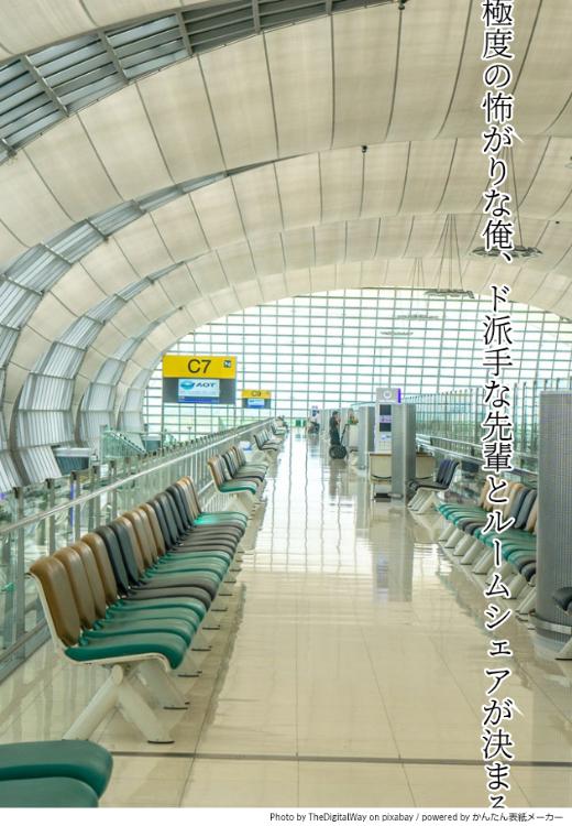 極度の怖がりな俺、ド派手な先輩とルームシェアが決まる