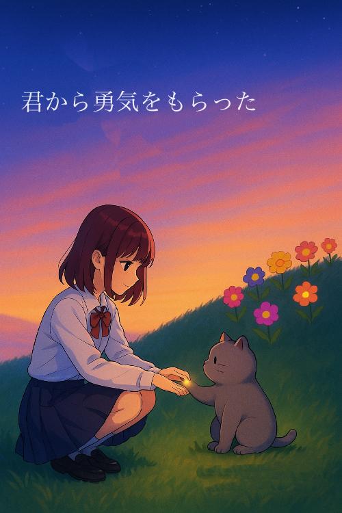 君から勇気をもらった