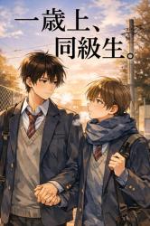 一歳上、同級生。