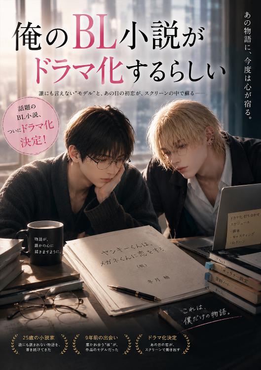 俺のBL小説がドラマ化するらしい
