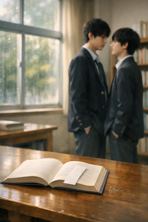 栞が繋ぐ一行体験――3冊のページで、告白を完成させる