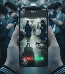 【不明なデバイスが写真を共有しようとしています】