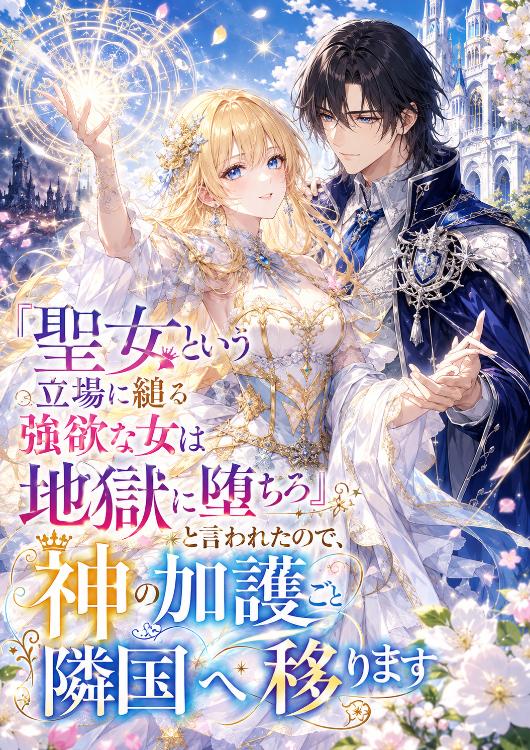 『聖女という立場に縋る強欲な女は地獄に堕ちろ』と言われたので、神の加護ごと隣国へ移ります
