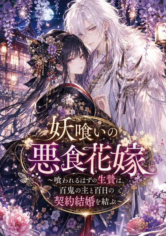 妖喰いの悪食花嫁〜喰われるはずの生贄は、百鬼の主と百日の契約結婚を結ぶ〜