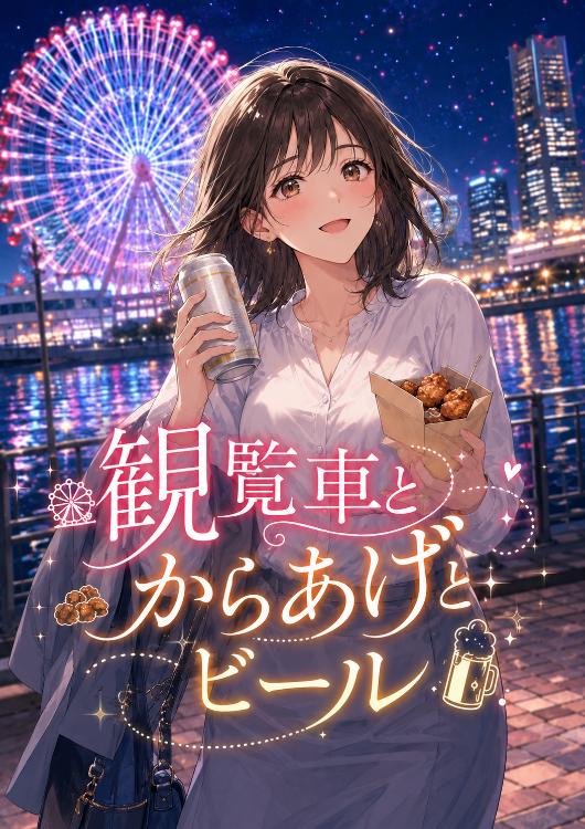 観覧車とからあげとビール