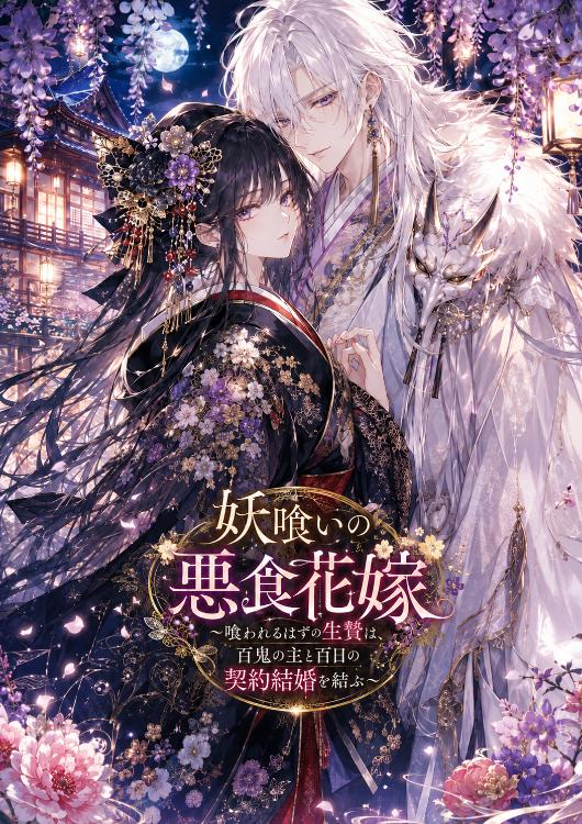 妖喰いの悪食花嫁〜喰われるはずの生贄は、百鬼の主と百日の契約結婚を結ぶ〜