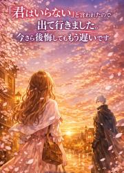 「君はいらない」と言われたので出て行きました。今さら後悔してももう遅いです