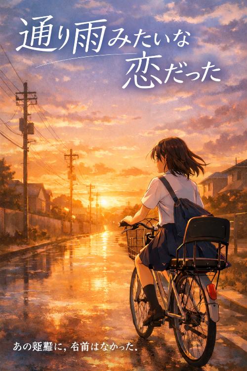 通り雨みたいな恋だった