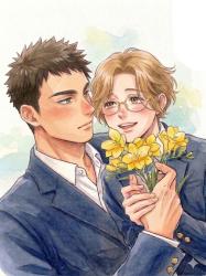 コワモテ男子の、花咲く初恋