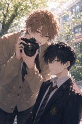 撮らないで、南先輩！
