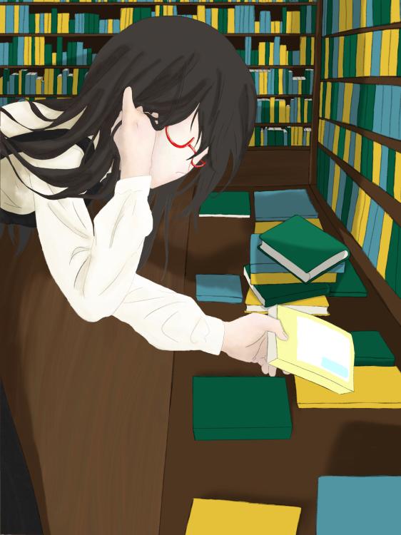 本屋のお姉さん
