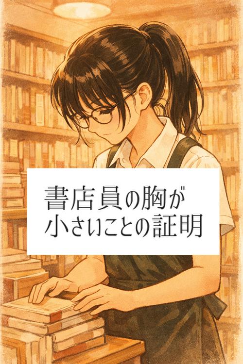 書店員の胸が小さいことの証明