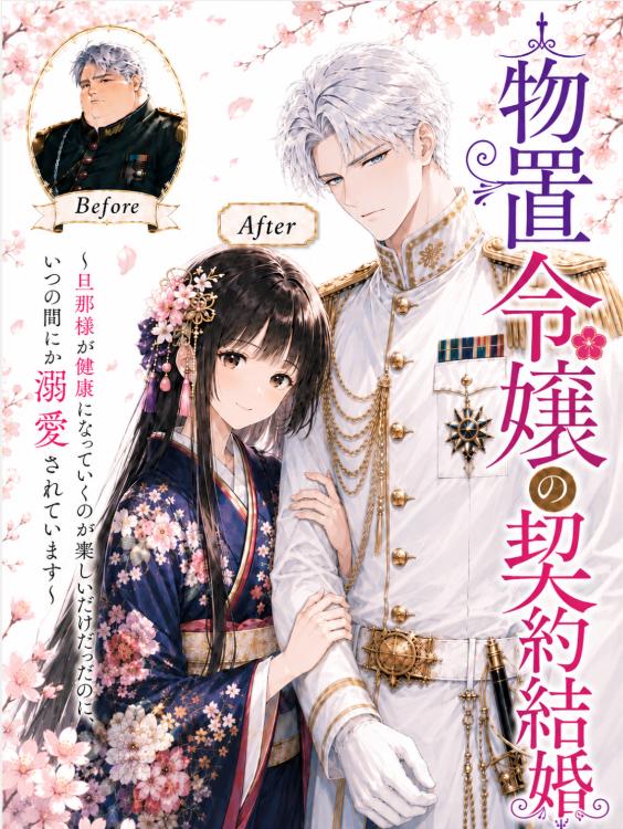 物置令嬢の契約結婚 ~旦那様が健康になっていくのが楽しいだけだったのに、いつの間にか溺愛されています〜