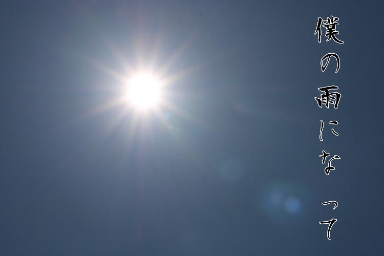 僕の雨になって