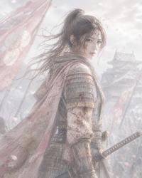 戦場の花は散らず、すべてを魅了する。