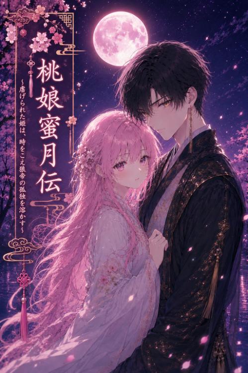 桃娘蜜月伝〜虐げられた姫は、時をこえ狼帝の孤独を溶かす〜