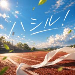 ハ シ ル !
